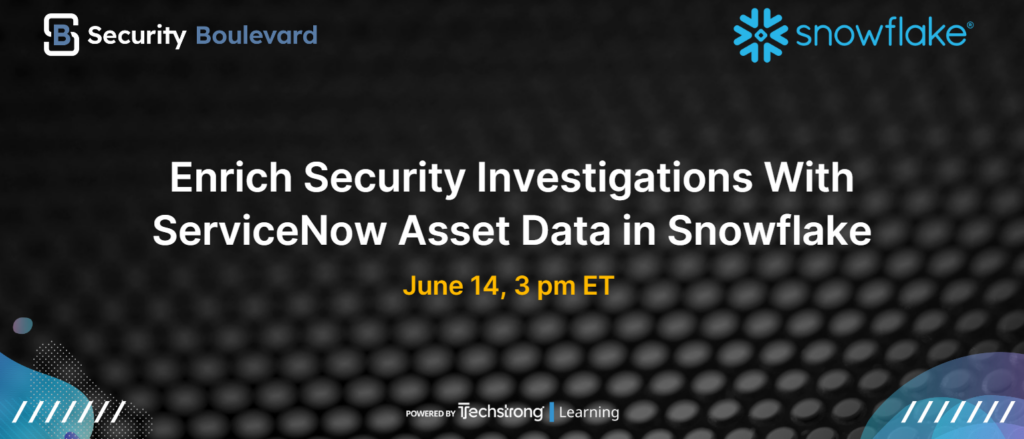 Enrich Security Investigations With ServiceNow Asset Data in Snowflake