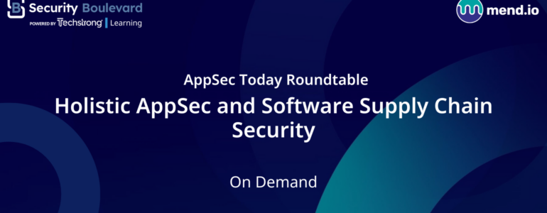 Holistic AppSec and Software Supply Chain Security