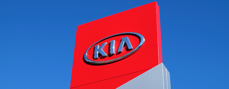 Kia dealership logo