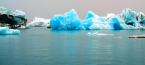 Icebergs in Jökulsárlón, Iceland