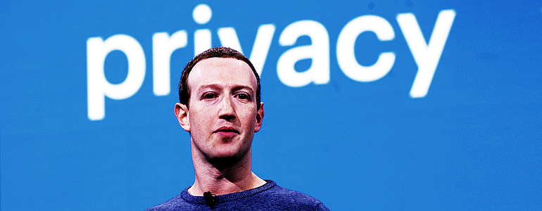 Facebook CEO Mark Zuckerberg announces the plan to make Facebook more private at Facebook’s Developer Conference on April 30, 2019