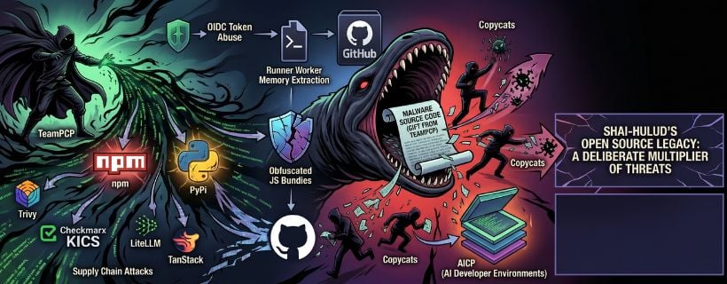 TeamPCP Takes Cover by Releasing Source Code on GitHub, Spurs Copycats