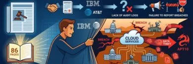 Ex-IBM Exec Accuses Big Blue and AT&T of Covering Up Foreign Data Breaches Ex-IBM Exec Accuses Big Blue and AT&T of Covering Up Foreign Data Breaches